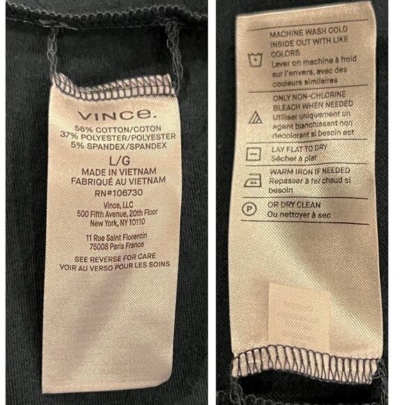 NWT Vince Mock Neck Long Sleeve A-Line Dress Size Large - Picture 7 of 9